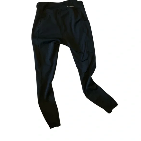 Columbia Women's Boundless Trek Black Pocket Leggings Size S EUC - Picture 3 of 4